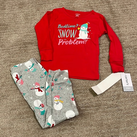Carter's Other - ❄️Baby Girls Winter Pajama Set